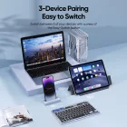 Dux Ducis Laptop / Tablet / Telefon Bluetooth Billentyűzet - CK Sorozat - Átlátszó
