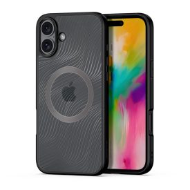iPhone 16 Tok - Dux Ducis Aimo Mag - Fekete