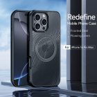 iPhone 16 Pro Max Tok - Dux Ducis Aimo Mag - Fekete