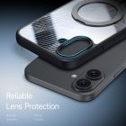 iPhone 16 Tok - Dux Ducis Aimo Mag Támasztékkal - Fekete