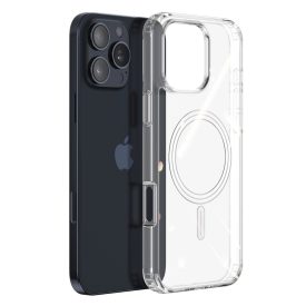 iPhone 16 Pro Max Tok - Dux Ducis Clin Mag - Átlátszó iPhone 16 Pro Max Tok - Dux Ducis Clin Mag - Átlátszó