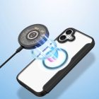 iPhone 16 Plus Tok - Dux Ducis Skin X Pro + MagSafe - Fekete