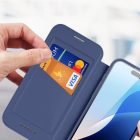 iPhone 16 Pro Max Tok - Dux Ducis Skin X Pro + MagSafe - Kék