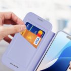 iPhone 16 Pro Max Tok - Dux Ducis Skin X Pro + MagSafe - Lila