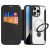 iPhone 16 Pro Tok - Dux Ducis Skin X Pro + MagSafe Gyűrűs Állvány - Fekete