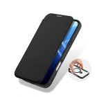 iPhone 16 Pro Tok - Dux Ducis Skin X Pro + MagSafe Gyűrűs Állvány - Fekete