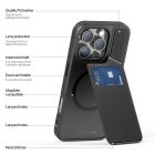 iPhone 16 Pro Tok - Dux Ducis Rafi II - Fekete