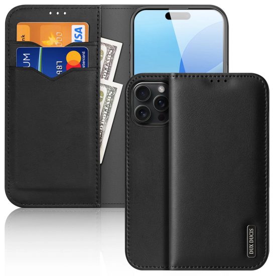 iPhone 16 Pro Tok - Dux Ducis Hivo - Fekete