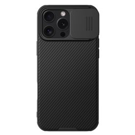 iPhone 16 Pro Tok - Nillkin CamShield Pro Magnetic - Fekete iPhone 16 Pro Tok - Nillkin CamShield Pro Magnetic - Fekete