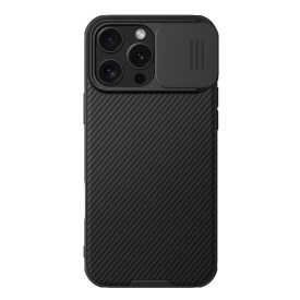 iPhone 16 Pro Max Tok - Nillkin CamShield Pro - Fekete iPhone 16 Pro Max Tok - Nillkin CamShield Pro - Fekete