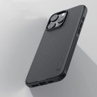 iPhone 16 Pro Max Tok - Nillkin Super Frosted Shield Pro Magnetic Case - Fekete