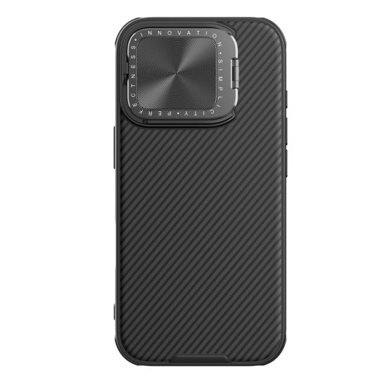 iPhone 16 Pro Max Tok - Nillkin CamShield Prop - Fekete
