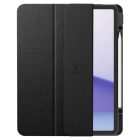 iPad Air 13" (2024) Tok - Spigen Urban Fit - Fekete
