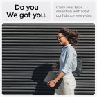 iPad Air 13" (2024) Tok - Spigen Urban Fit - Fekete