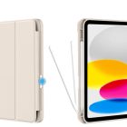 iPad 10.9" (2022) / 11" (2025) Tok - Tech-Protect SC Pen - Bézs