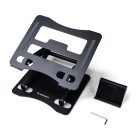 Wozinsky Összecsukható Alumínium Laptop és Tablet Állvány - Fekete