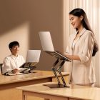 Wozinsky Összecsukható Alumínium Laptop és Tablet Állvány - Fekete