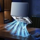 Wozinsky Összecsukható Alumínium Laptop és Tablet Állvány - Fekete