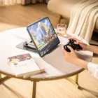 Összecsukható Alumínium Laptop Állvány 84SS - Ezüst