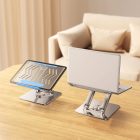 Összecsukható Alumínium Laptop Állvány 84SS - Ezüst