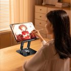 Összecsukható Alumínium Laptop Állvány 84SB - Fekete