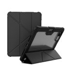 iPad Air 13" (2024) Tok - Nillkin Bumper Leather Case Pro - Fekete