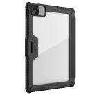 iPad Air 13" (2024) Tok - Nillkin Bumper Leather Case Pro - Fekete