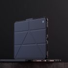 iPad Air 13" (2024) Tok - Nillkin Bumper Leather Case Pro - Fekete