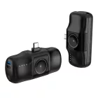 Wozinsky WF16-YCS Power Bank - 5000mAh 15W - Beépített USB-C Kábellel és Apple Watch Töltővel - Fekete