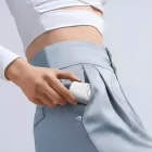 Wozinsky WF16-YCS Power Bank - 5000mAh 15W - Beépített USB-C Kábellel és Apple Watch Töltővel - Fehér