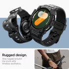 Samsung Galaxy Watch 7 (40mm) Tok és Szíj - Spigen Rugged Armor Pro - Fekete