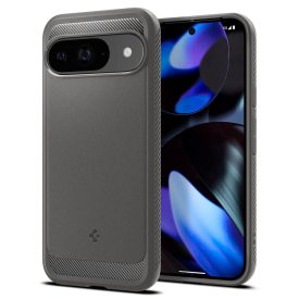Google Pixel 9 / 9 Pro Tok - Spigen Rugged Armor - Szürke Google Pixel 9 / 9 Pro Tok - Spigen Rugged Armor - Szürke