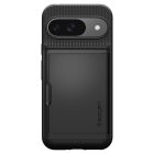 Google Pixel 9 / 9 Pro Tok - Spigen Slim Armor CS - Fekete