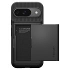 Google Pixel 9 / 9 Pro Tok - Spigen Slim Armor CS - Fekete
