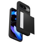 Google Pixel 9 / 9 Pro Tok - Spigen Slim Armor CS - Fekete