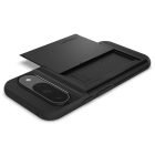 Google Pixel 9 / 9 Pro Tok - Spigen Slim Armor CS - Fekete
