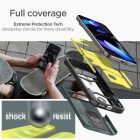 Google Pixel 9 / 9 Pro Tok - Spigen Tough Armor - Zöld