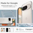 Google Pixel 9 / 9 Pro Tok - Spigen Ultra Hybrid - Átlátszó