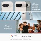 Google Pixel 9 / 9 Pro Tok - Spigen Ultra Hybrid - Átlátszó