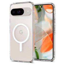   Google Pixel 9 Pro Tok - Spigen Ultra Hybrid OneTap MagFit - Fehér