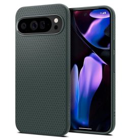 Google Pixel 9 Pro XL Tok - Spigen Liquid Air - Zöld Google Pixel 9 Pro XL Tok - Spigen Liquid Air - Zöld