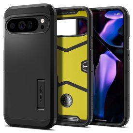 Google Pixel 9 Pro XL Tok - Spigen Tough Armor  - Fekete Google Pixel 9 Pro XL Tok - Spigen Tough Armor  - Fekete
