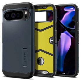 Google Pixel 9 Pro XL Tok - Spigen Tough Armor  - Grafit Google Pixel 9 Pro XL Tok - Spigen Tough Armor  - Grafit