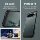 Google Pixel 9 Pro XL Tok - Spigen Tough Armor  - Zöld