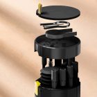 20in1 Multifunkciós Tisztítókészlet Fülhallgatóhoz, Kijelzőhöz, Billentyűzethez - Fekete