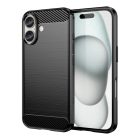 iPhone 16 Tok - Carbon Case - Fekete