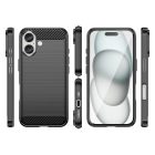 iPhone 16 Tok - Carbon Case - Fekete
