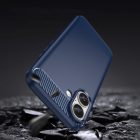 iPhone 16 Tok - Carbon Case - Kék