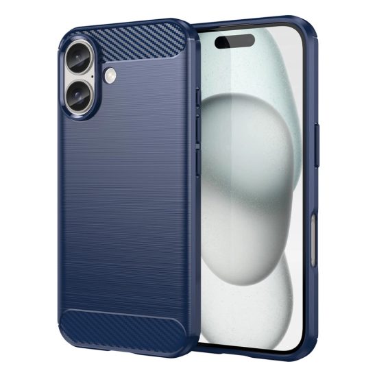 iPhone 16 Plus Tok - Carbon Case - Kék