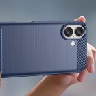 iPhone 16 Plus Tok - Carbon Case - Kék